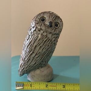 Vintage Bertil WallCeramic Owl Figurine - Collectible